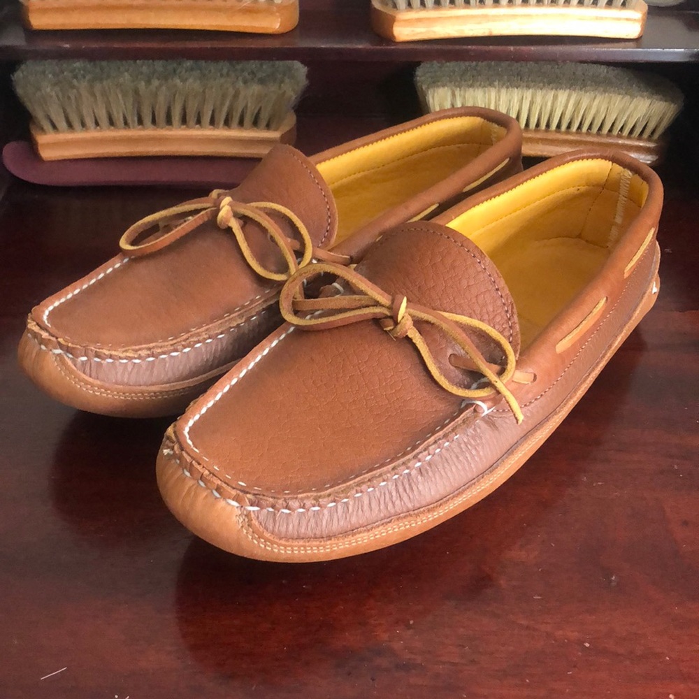 Town View Leather Moccasins